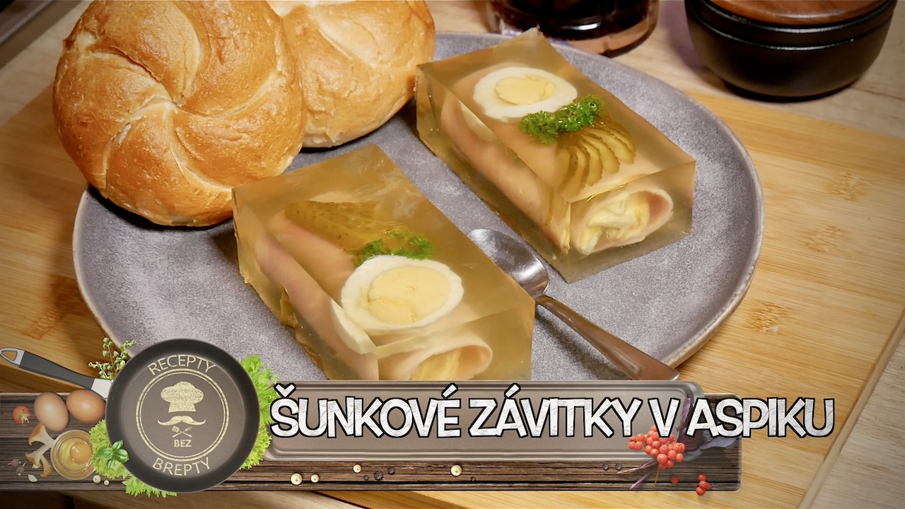 Šunkové Závitky | Šunkové Závitky V Aspiku | Recepty | Recepty Bez ...